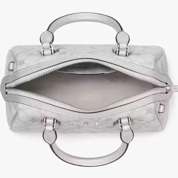 🎉HP🎉♠️Kate spade Spade Flower Star Toss Small Dolly Duffle Crossbody - Picture 4 of 15